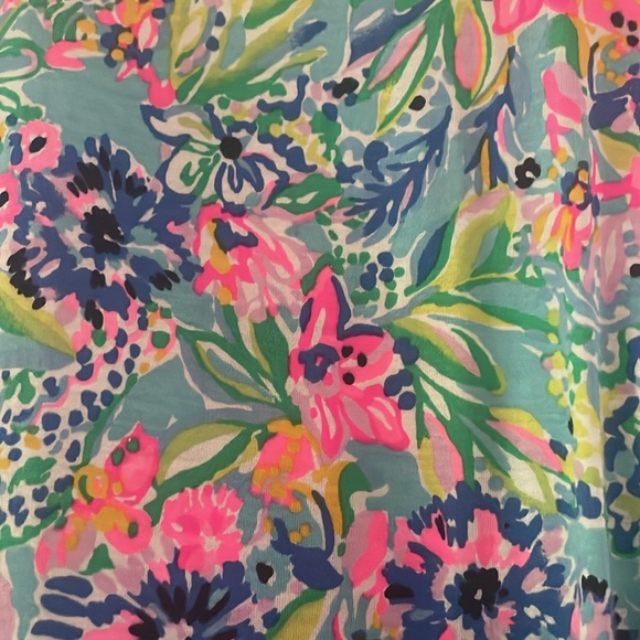 Lilly Pulitzer Vibrant Floral Long Sleeve Dress - Picture 2 of 4